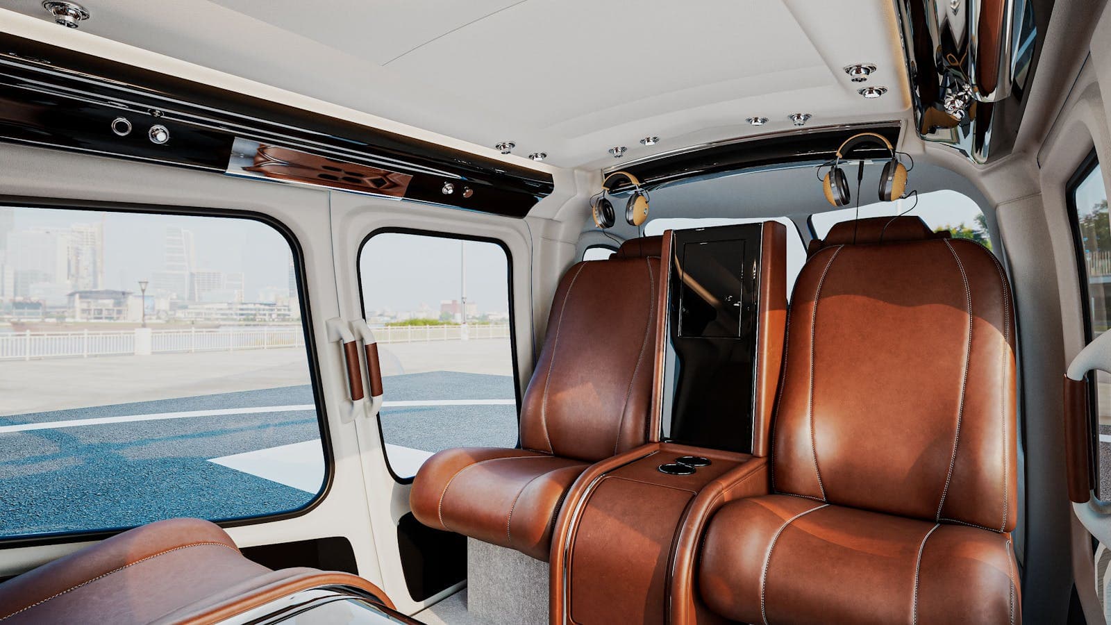 Helicopter cockpit FFGR Paris