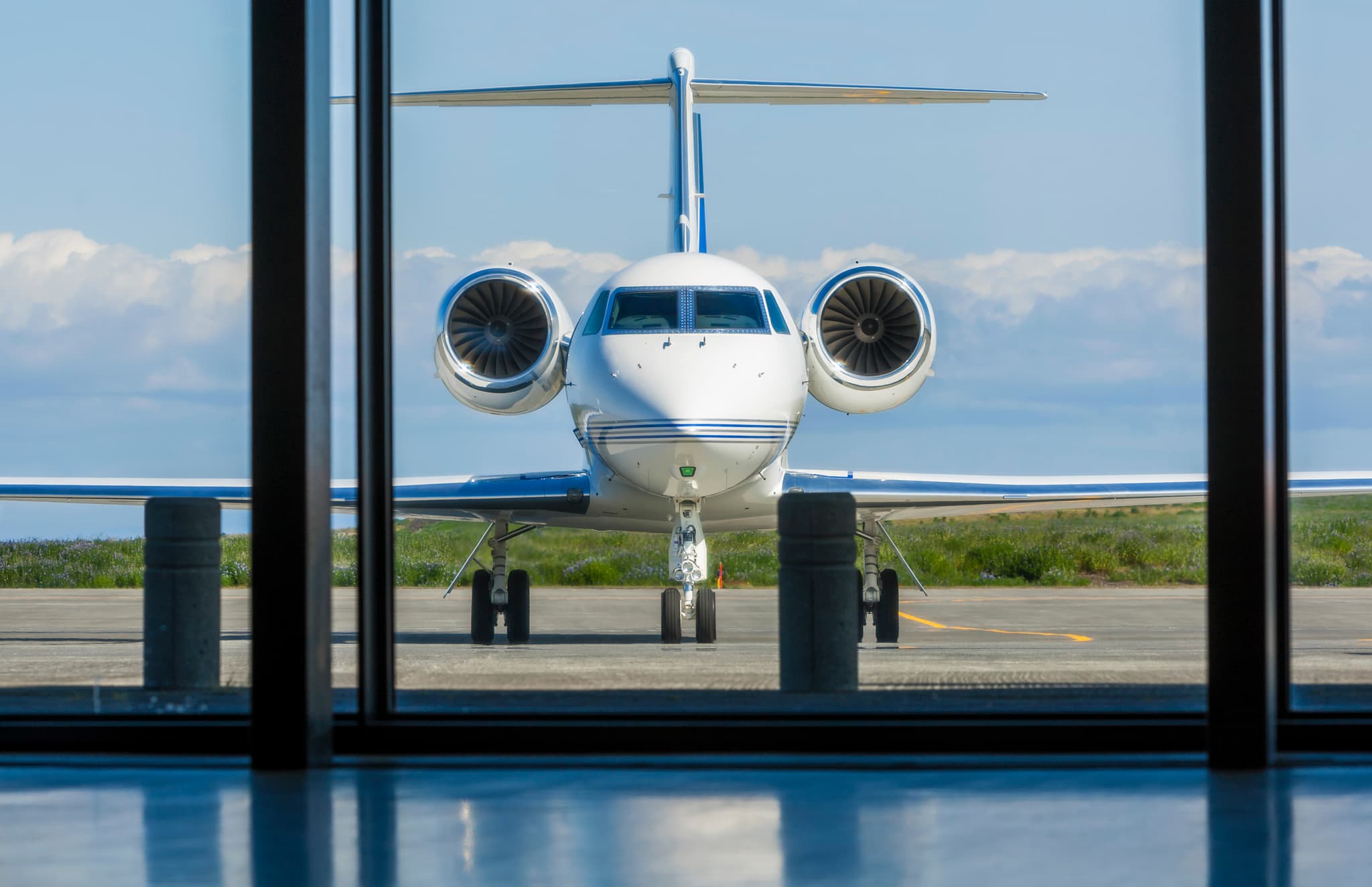 Piste décollage jet privé France FFGR