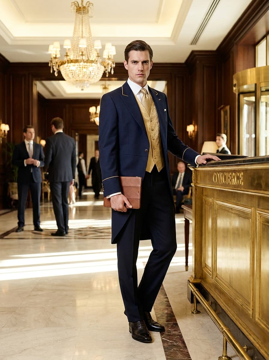 Uniforme conciergerie — homme