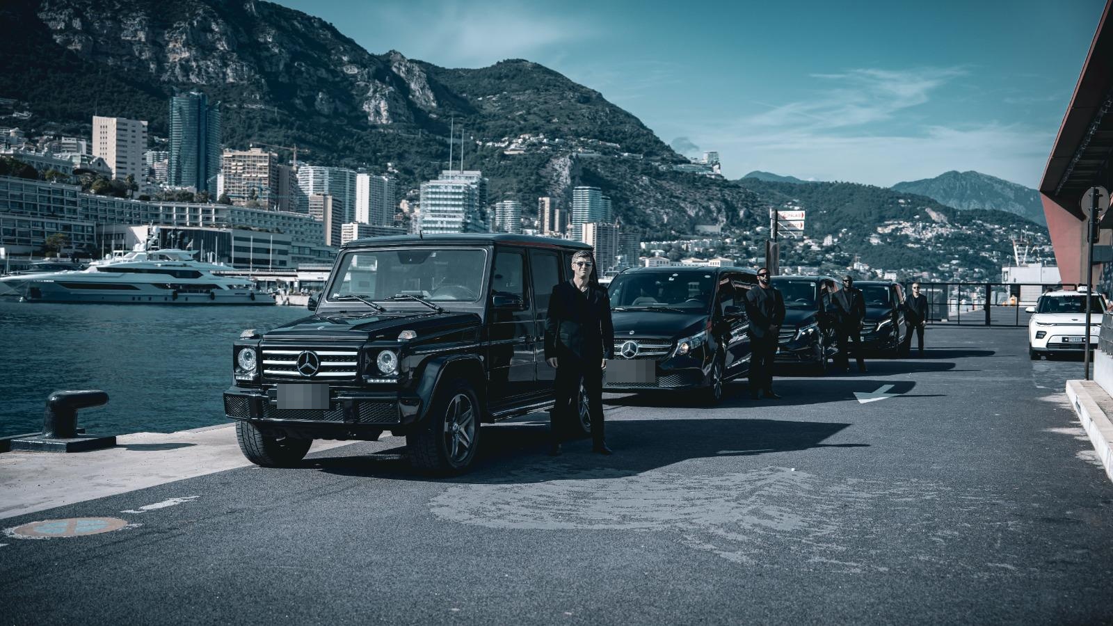 Monaco · Mercedes G63 al porto